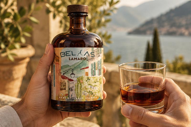 Lamaro Belaas: Amaro di Bellagio, Lago di Como Lamaro Belaas: Amaro di Bellagio, Lago di Como