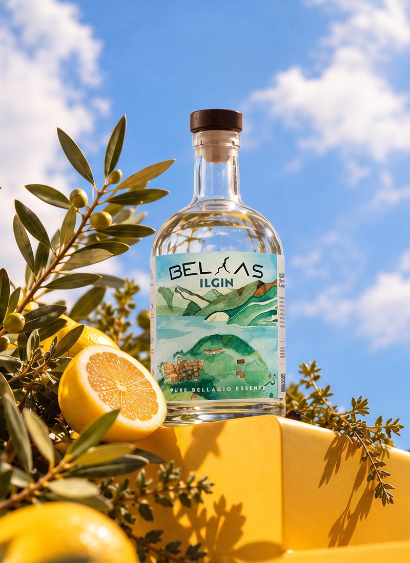 Gin Belaas: gin di Bellagio, Lago di Como