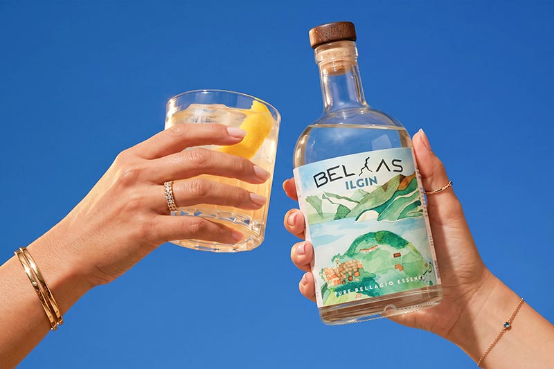 Gin Belaas: gin di Bellagio, Lago di Como