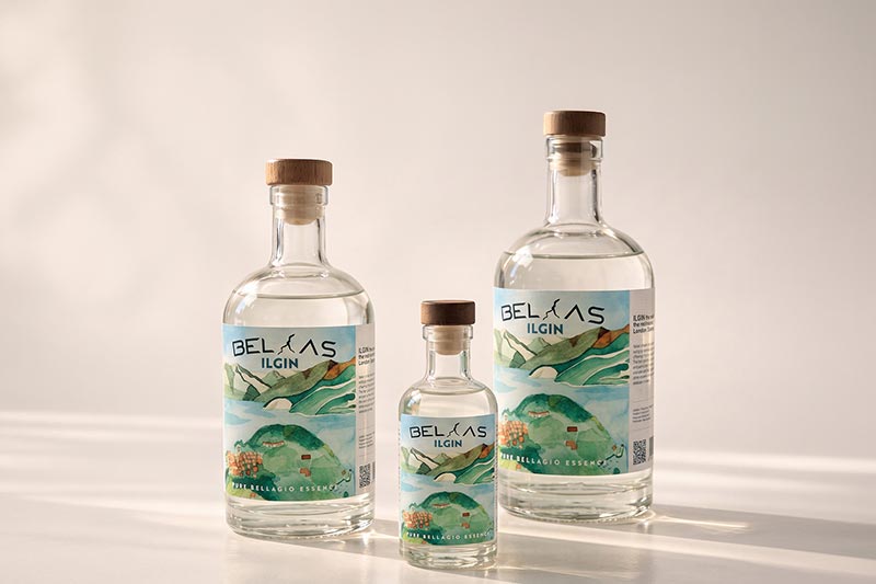 Gin Belaas: gin di Bellagio, Lago di Como